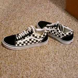 Vand oldschool lace up checkered